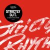 Strictly Dj T, 25 Years of Strictly Rhythm, roter hintergrund, Album Cover, Schwarzer Kreis