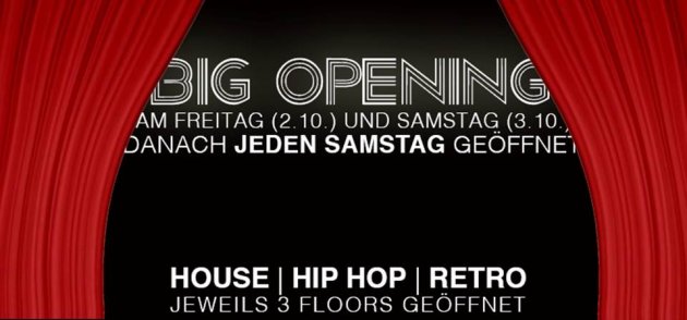 Dom Freiburg, Opening, House, HipHop, retro, 3 Floors, 